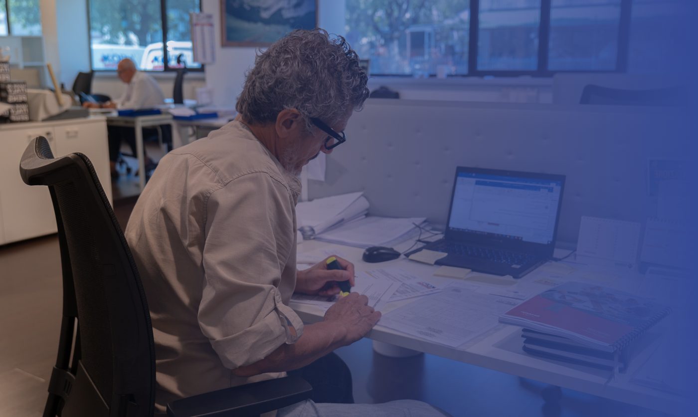 Consulente Kopia Service al lavoro