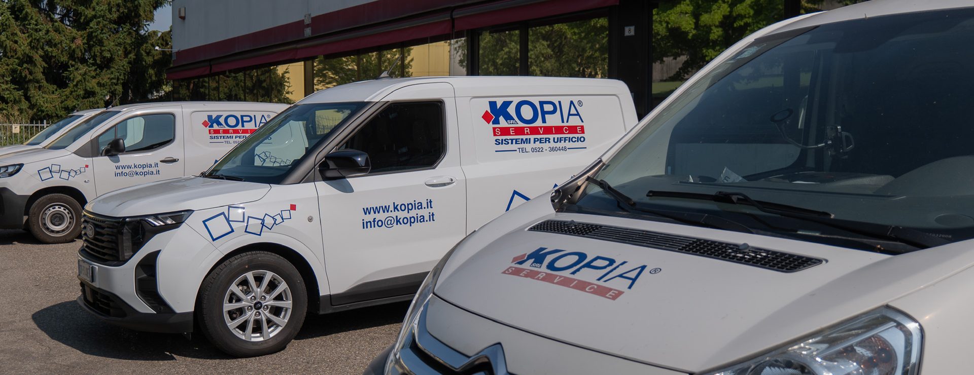 I furgoni Kopia Service